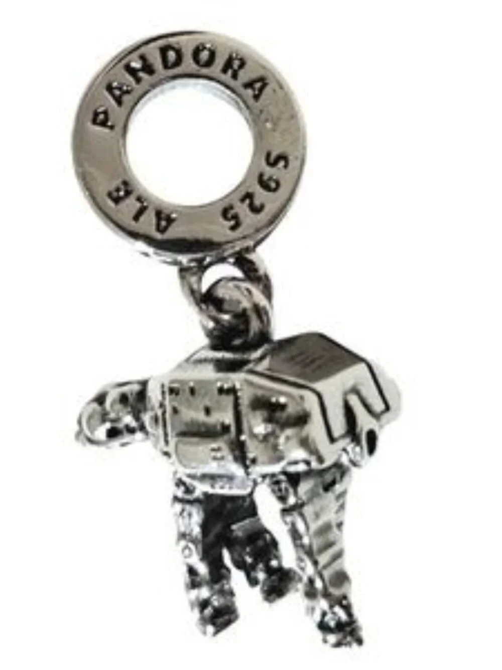 Pandora Star Wars 925 Sterling Silver At-AT Walker Robot Bracelet Pendant Charm